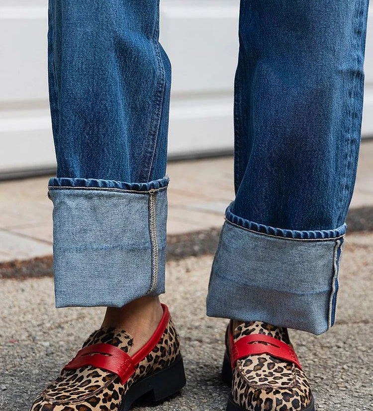 Roxie | Mocassins Imprimé Sauvage