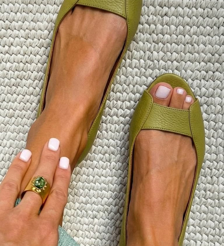 Adelina | Sandales Dorées Comfort Chic