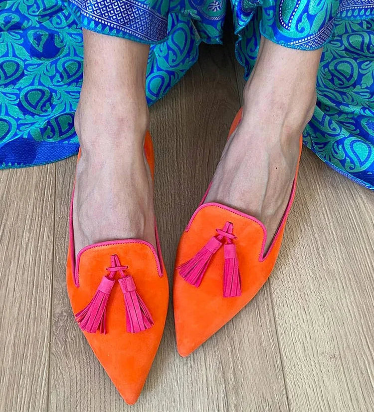 Portia | Mocassins à franges boho