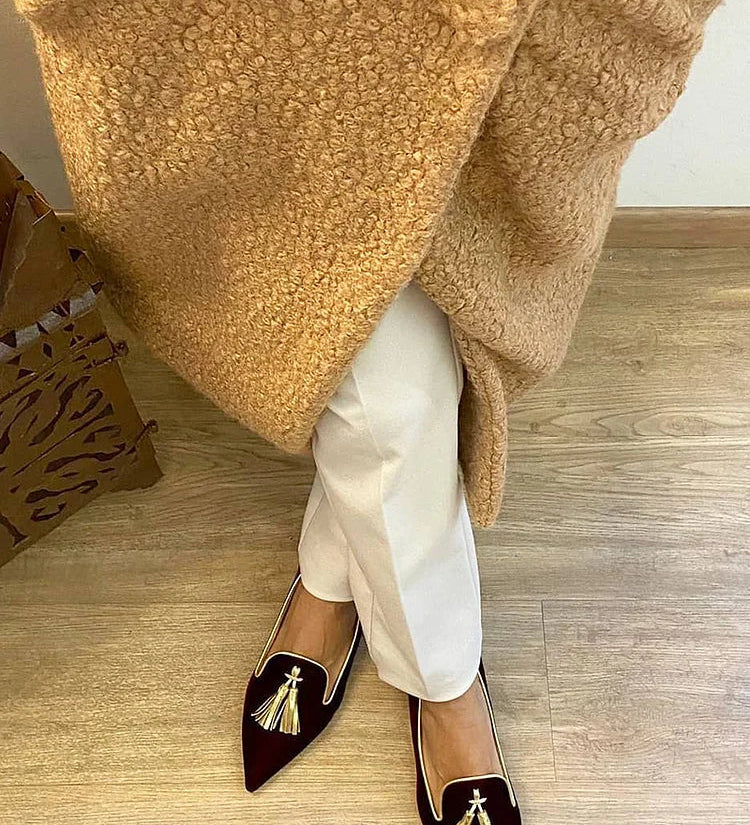 Portia | Mocassins à franges boho