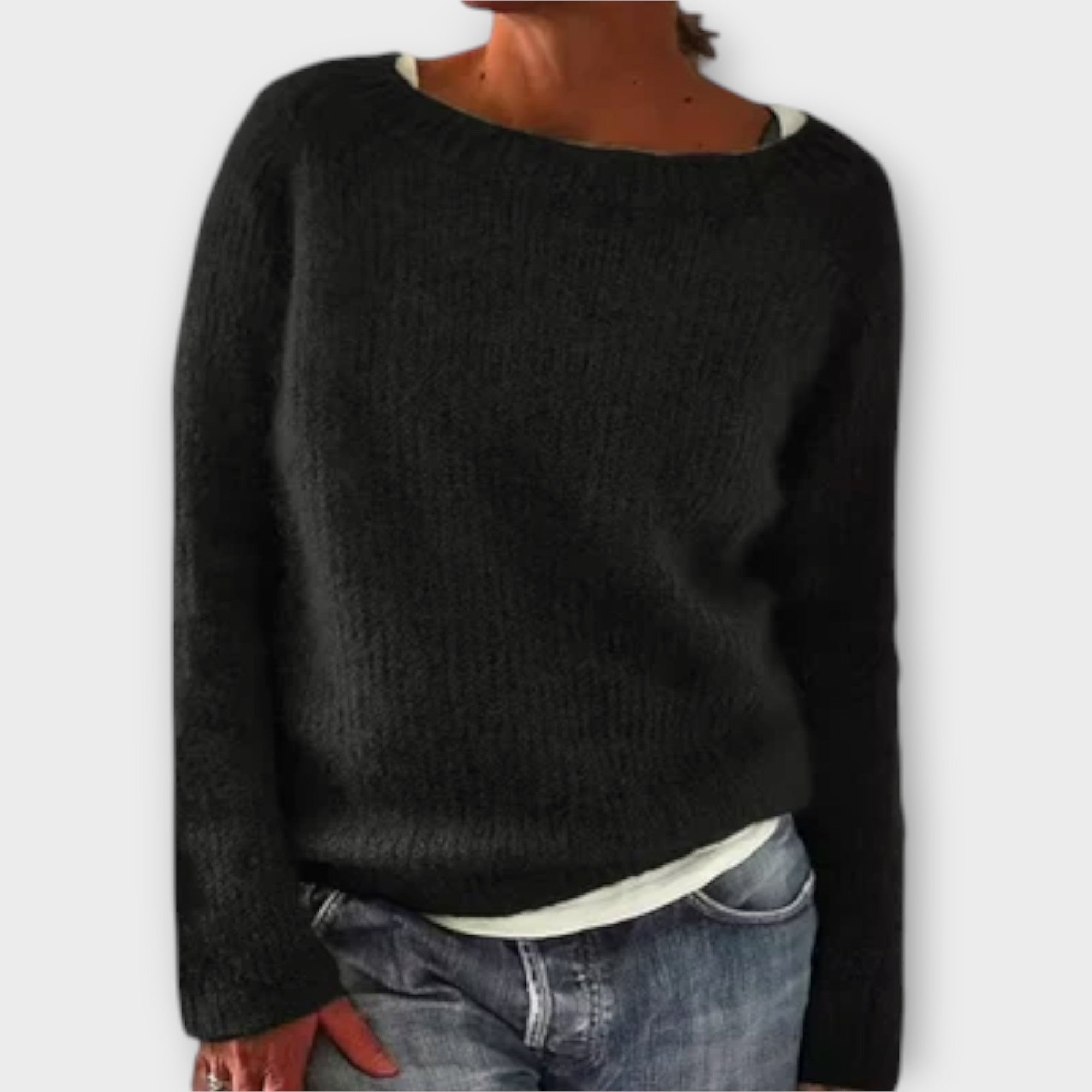 Éléonore | Pull en tricot vintage