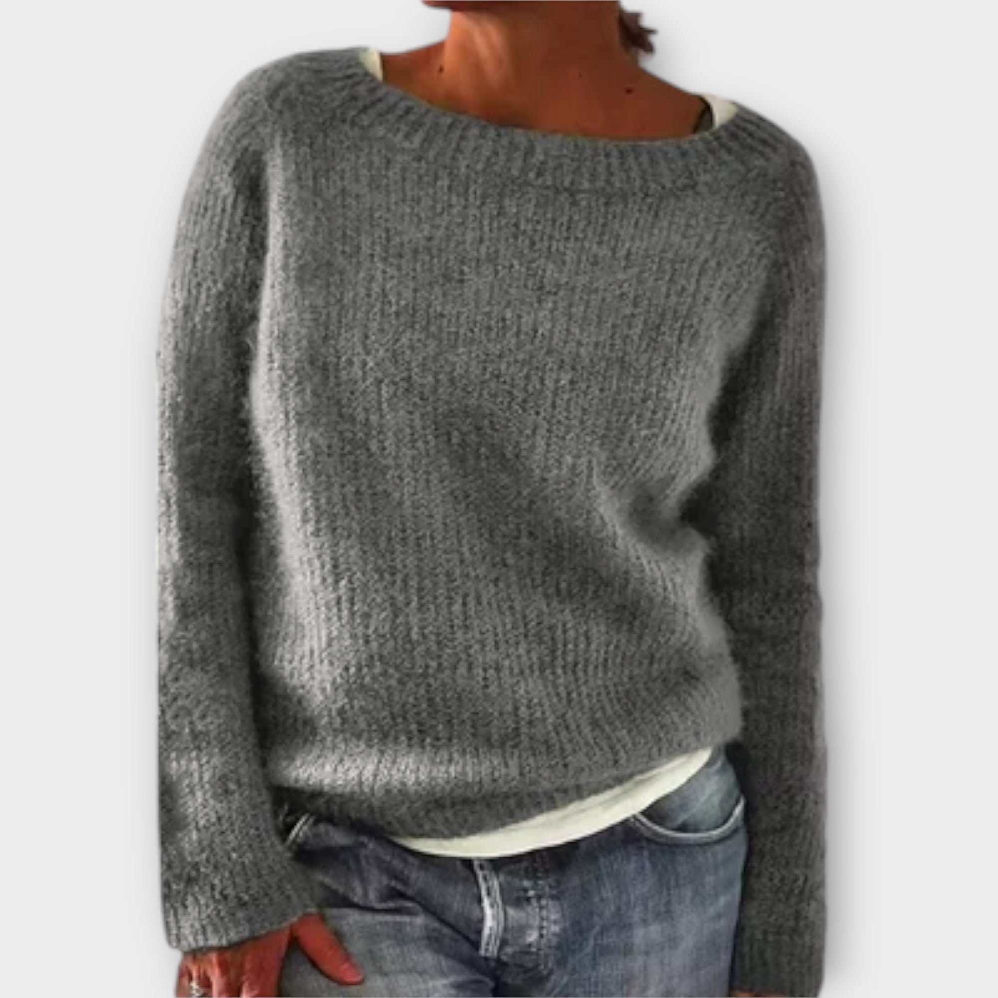Éléonore | Pull en tricot vintage