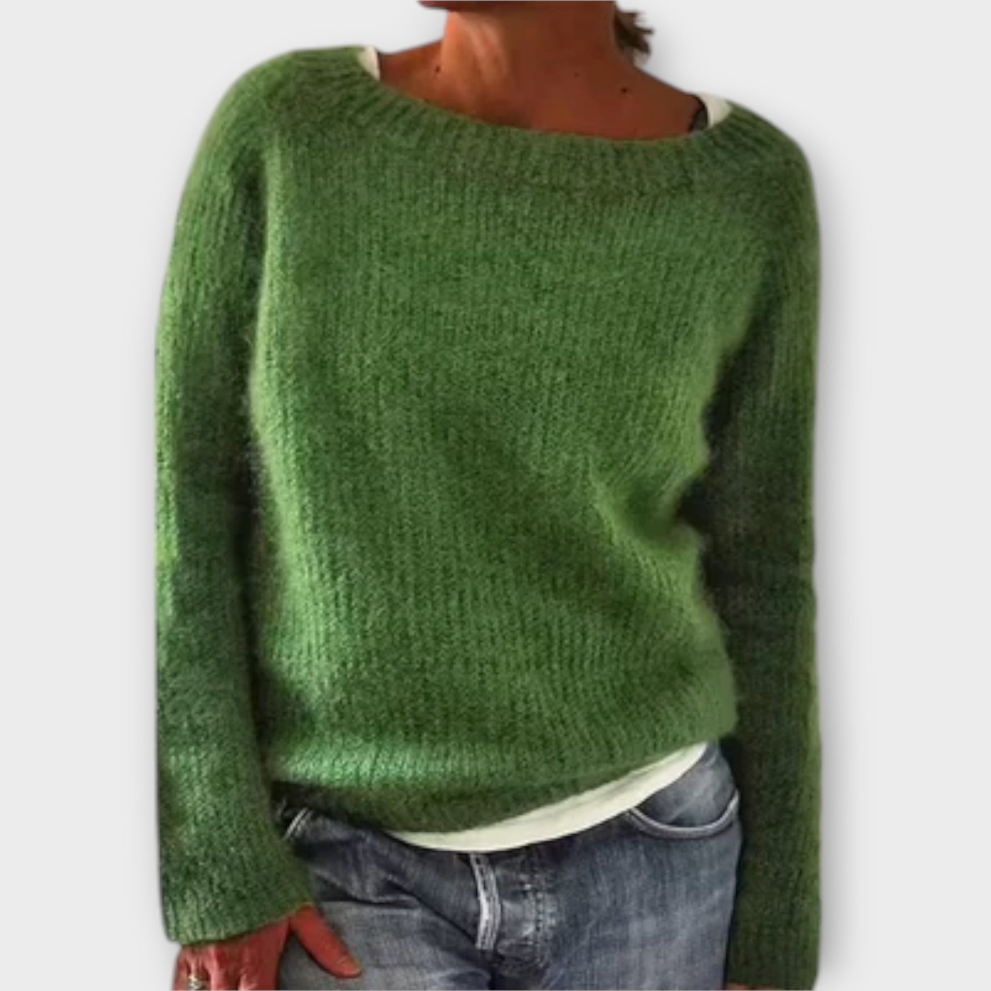 Éléonore | Pull en tricot vintage