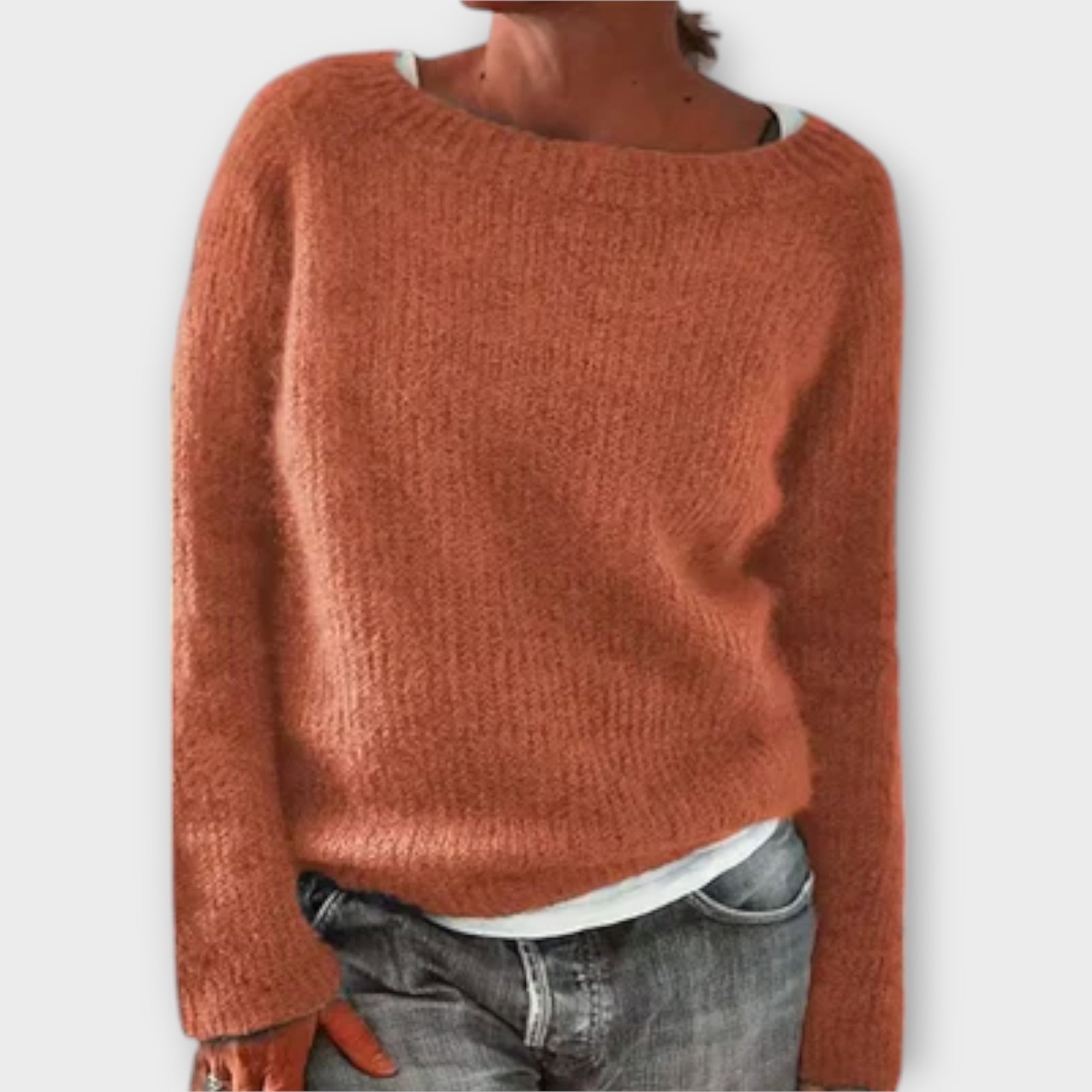 Éléonore | Pull en tricot vintage