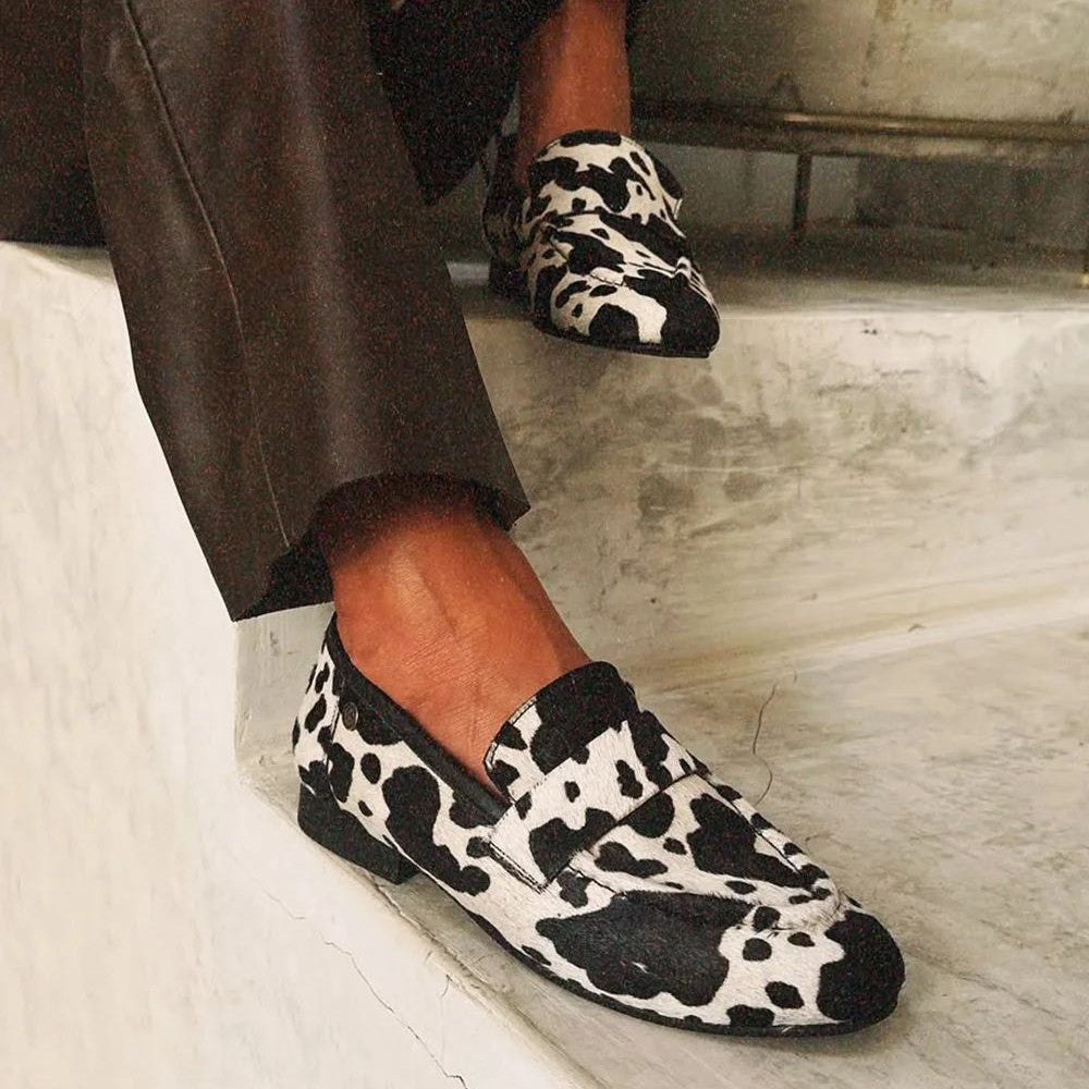 Darcy | Mocassins monochromes ludiques