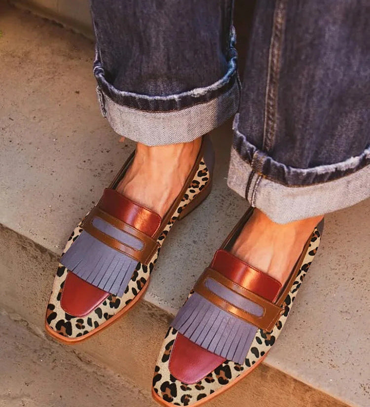Zelda | Mocassin Élégant Léopard