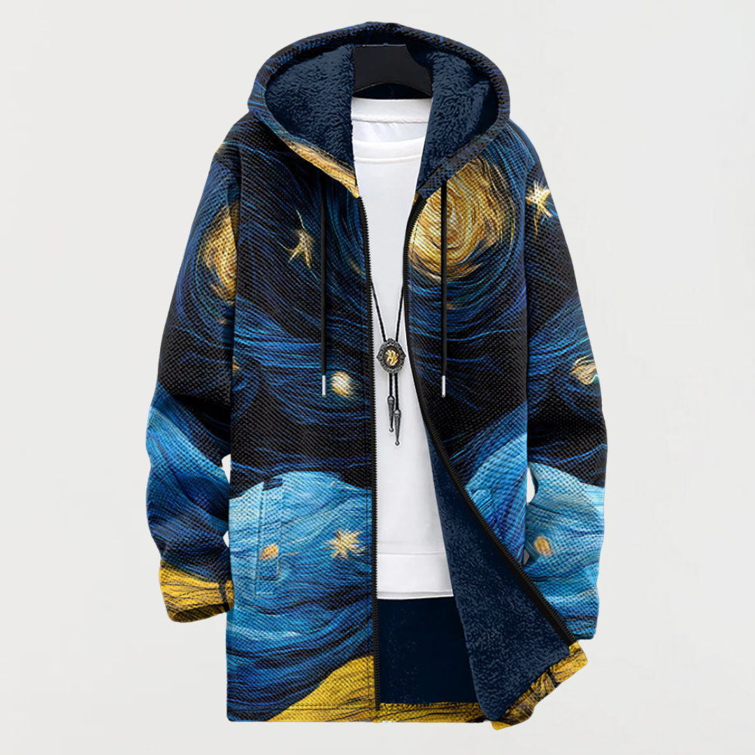Océane – Veste avec motif ciel étoilé