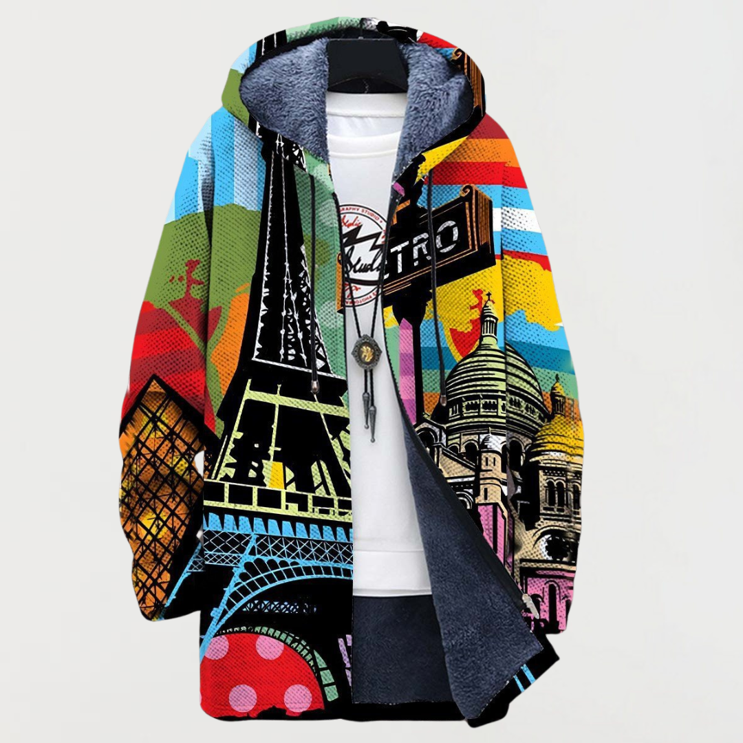 Noémie – Pull au design urbain