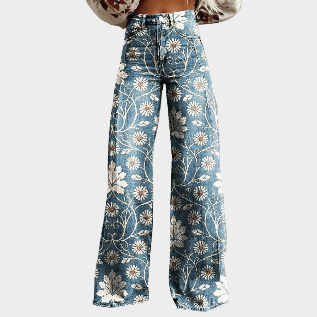 Denise - Pantalon vintage boho